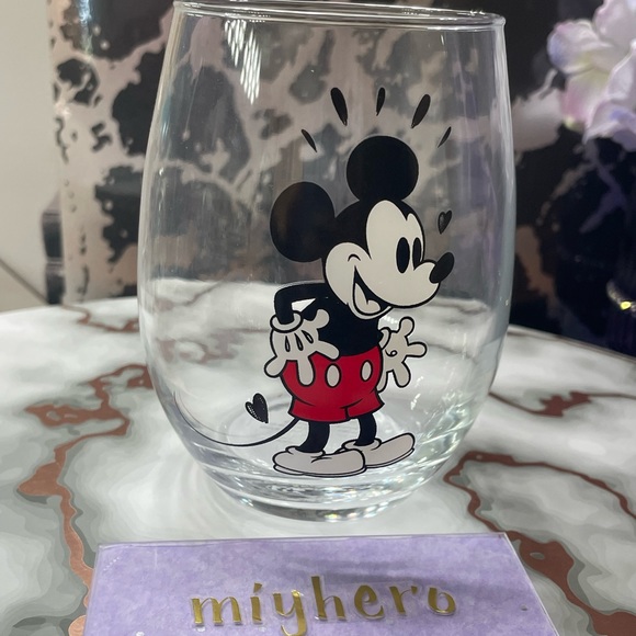 Primark Disney Mickey Mouse Crossbody Bag with Disney Wine glass and Mini Charm - Picture 5 of 10